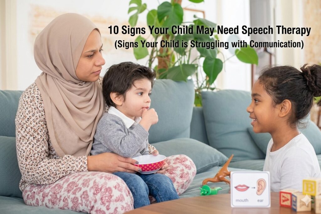 10 Signs Your Child May Need Speech Therapy
